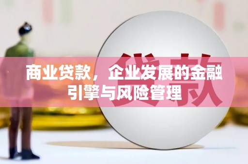 三穗商业贷款，企业发展的金融引擎与风险管理