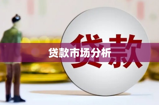 三穗贷款市场分析