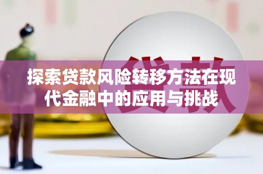 三穗探索贷款风险转移方法在现代金融中的应用与挑战