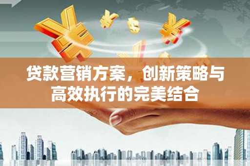 三穗贷款营销方案，创新策略与高效执行的完美结合