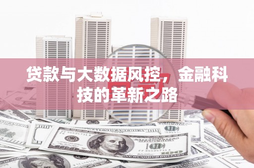 三穗贷款与大数据风控，金融科技的革新之路