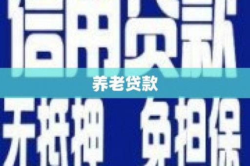 三穗养老贷款