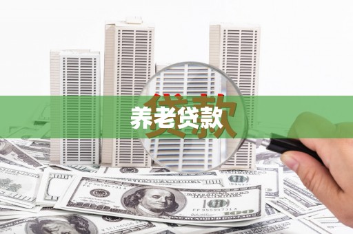 三穗养老贷款