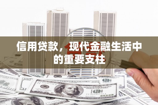 三穗信用贷款，现代金融生活中的重要支柱