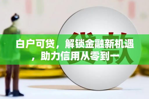 三穗白户可贷，解锁金融新机遇，助力信用从零到一
