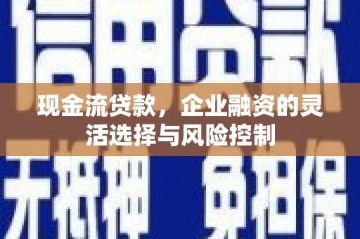 三穗现金流贷款，企业融资的灵活选择与风险控制