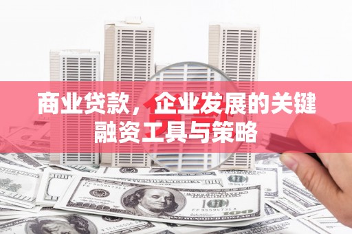 三穗商业贷款，企业发展的关键融资工具与策略