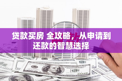 三穗贷款买房 全攻略，从申请到还款的智慧选择
