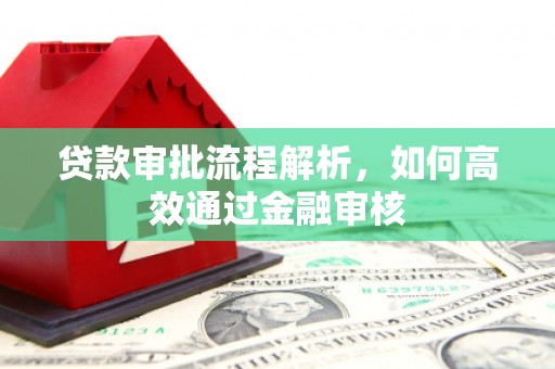三穗贷款审批流程解析，如何高效通过金融审核