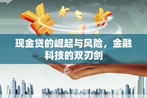 三穗现金贷的崛起与风险，金融科技的双刃剑
