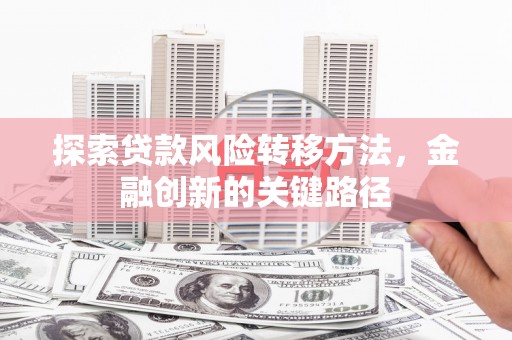 三穗探索贷款风险转移方法，金融创新的关键路径