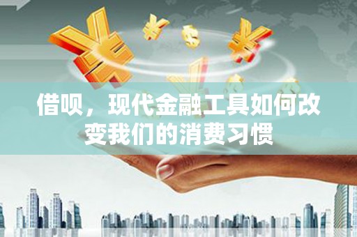 三穗借呗，现代金融工具如何改变我们的消费习惯