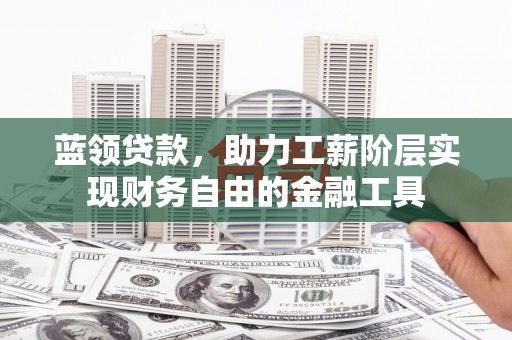 三穗蓝领贷款，助力工薪阶层实现财务自由的金融工具