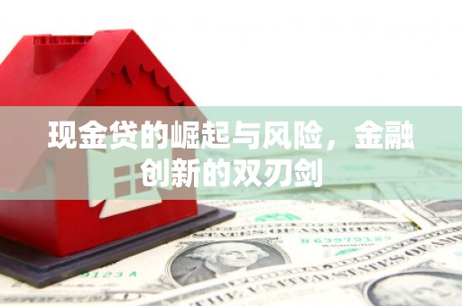 三穗现金贷的崛起与风险，金融创新的双刃剑