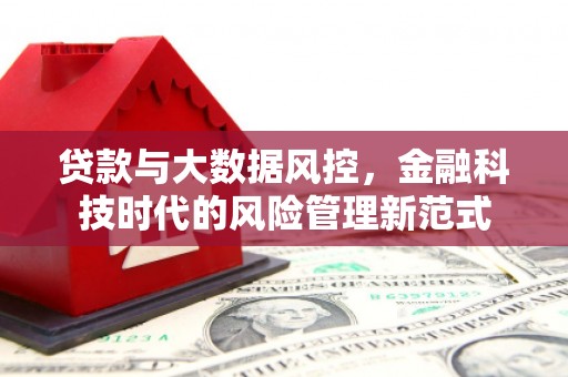 三穗贷款与大数据风控，金融科技时代的风险管理新范式