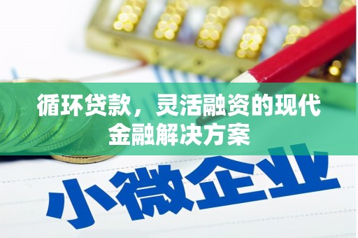 三穗循环贷款，灵活融资的现代金融解决方案