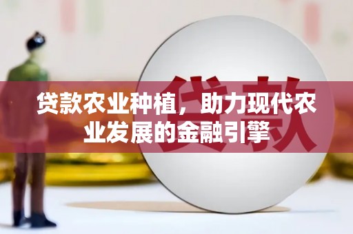 三穗贷款农业种植，助力现代农业发展的金融引擎