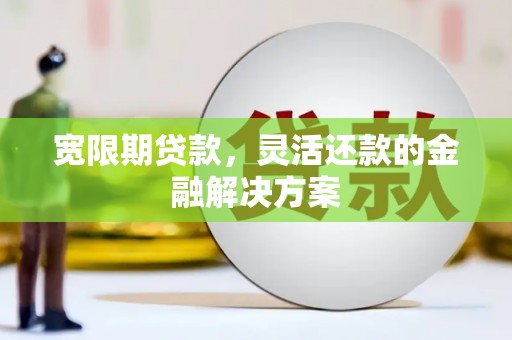 三穗宽限期贷款，灵活还款的金融解决方案