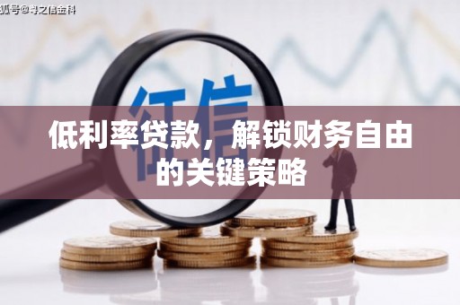 三穗低利率贷款，解锁财务自由的关键策略