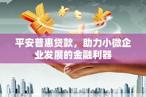 三穗平安普惠贷款，助力小微企业发展的金融利器