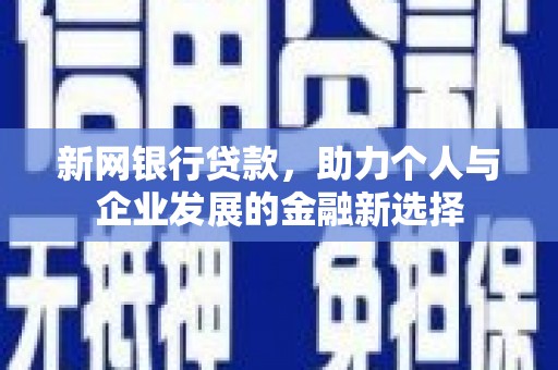 三穗新网银行贷款，助力个人与企业发展的金融新选择