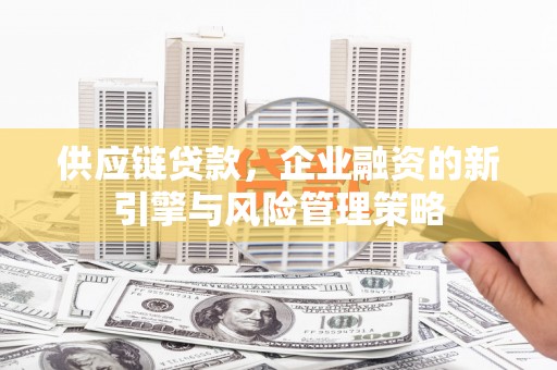 三穗供应链贷款，企业融资的新引擎与风险管理策略