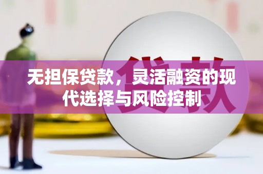 三穗无担保贷款，灵活融资的现代选择与风险控制
