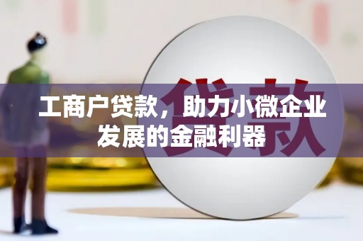 三穗工商户贷款，助力小微企业发展的金融利器