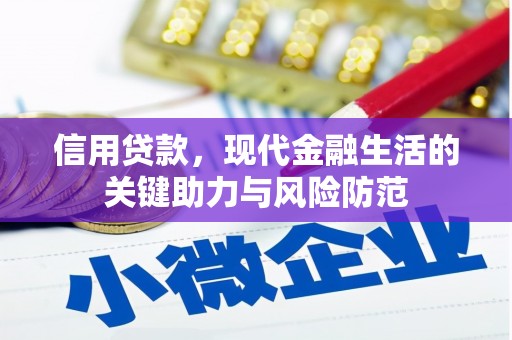 三穗信用贷款，现代金融生活的关键助力与风险防范