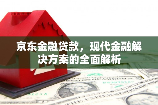三穗京东金融贷款，现代金融解决方案的全面解析