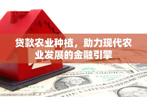 三穗贷款农业种植，助力现代农业发展的金融引擎