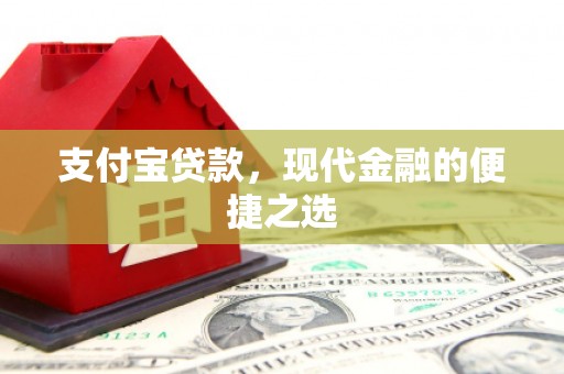三穗支付宝贷款，现代金融的便捷之选
