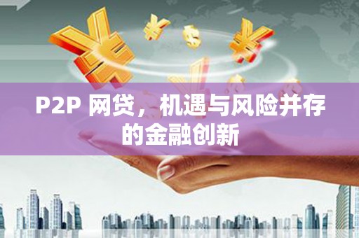 三穗P2P 网贷，机遇与风险并存的金融创新