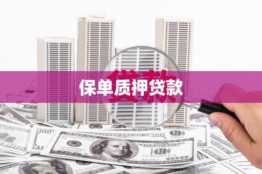 三穗保单质押贷款