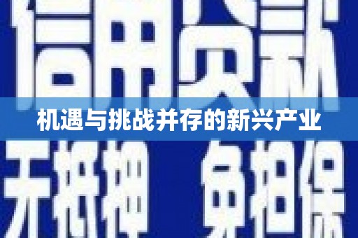 三穗机遇与挑战并存的新兴产业