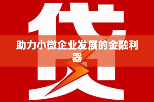 三穗助力小微企业发展的金融利器