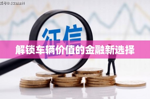三穗解锁车辆价值的金融新选择