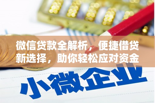 三穗微信贷款全解析，便捷借贷新选择，助你轻松应对资金需求