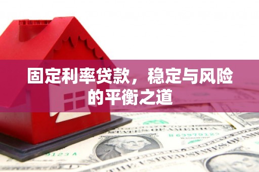 三穗固定利率贷款，稳定与风险的平衡之道